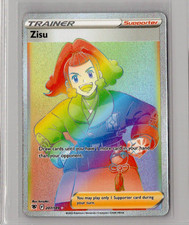 zisu pokemon card value - 189/189 - Full Art Ultra Rare - Sword & Shield 207/189 / Secret Rare Card Type / HP / Stage 4 Pokmon Holo Trainers, Zisu#207,