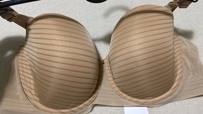 M&S BODY SHAPE DEFINE UNDERWIRED, STRAPLESS BRA In ROSE QUARTZ NUDE