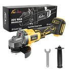 Cordless Angle Grinder for Dewalt 20V Battery 4-1/2" Brushless 9000RPM Body Only