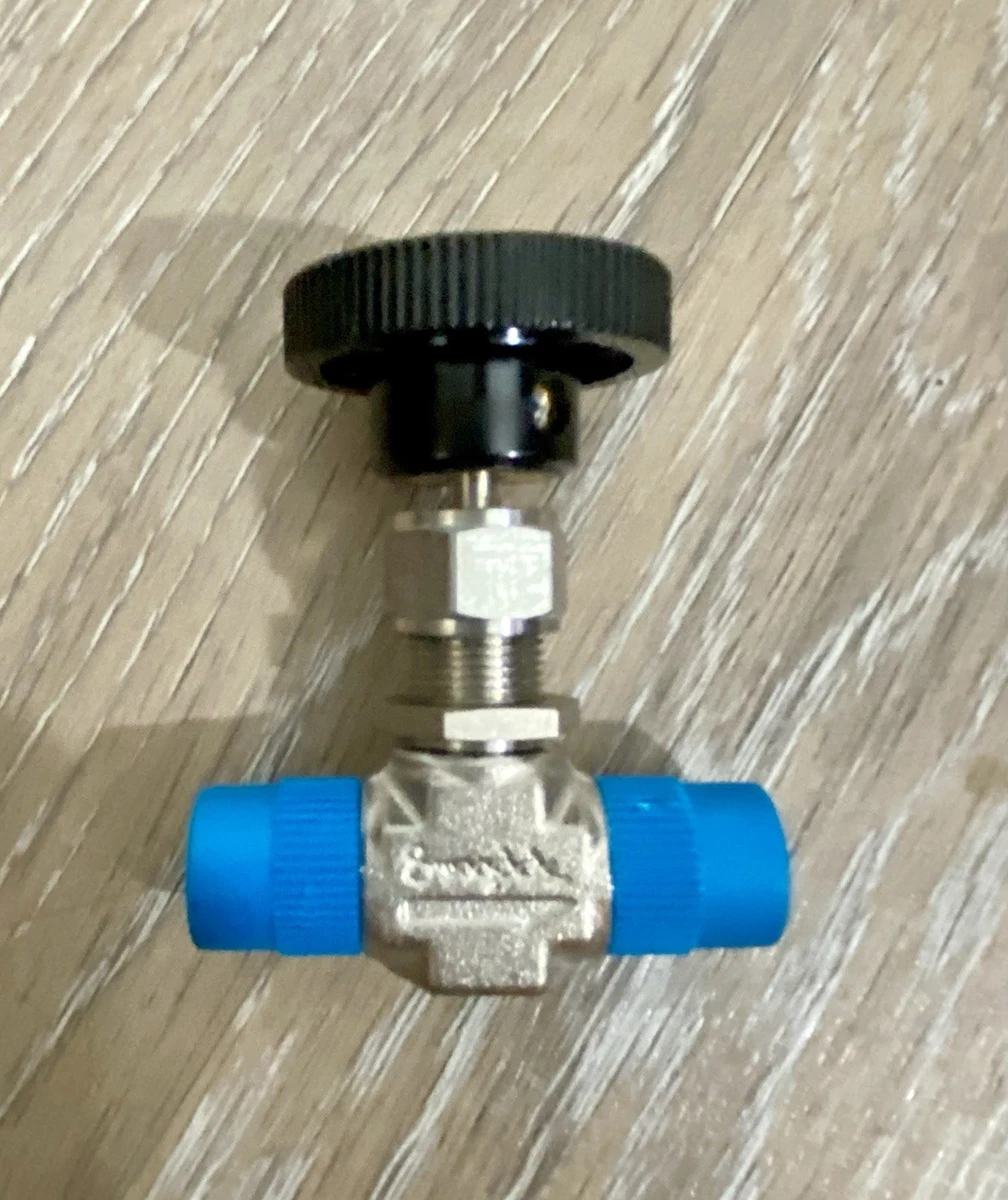 Robinet à Aiguille Swagelok/Whitey SS-1VM4-S6 - 5000 Psi - Neuf Sous Emballage - Haute Pression