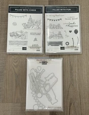 Stampin’ Up! FILLED WITH CHEER & Dies! Also Filled With Fun Stamps! Wagon, Etc!