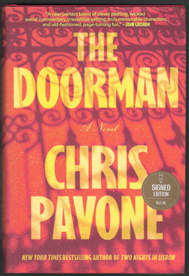 The Doorman by Chris Pavone (Signed 2025 1st Edition, 1st Impression Hardback)