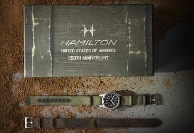 Hamilton FAPD 5101 Neuauflage mit Lederriemen & Spezialbox JP Ltd.