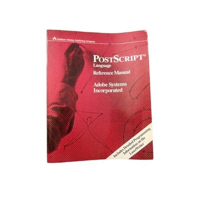 PostScript Language Reference Manual Paperback