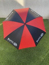 Brand New Buick Golf Full-Size Umbrella - Red & Black