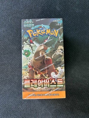 Pokemon Display Koreanisch SV2D Clay Burst Sealed   30 Booster Tyranocif Ex