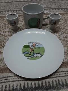Tintin Breakfast Crockery Egg Cups Etc