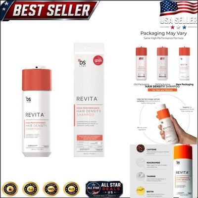 DS Labs Revita Shampoo for Fuller, Volumizing Hair - Sulfate & Silicone Free