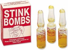 36 Stink Bombs - Stinky Glass Gag Fart Joke 1 Case of 36 