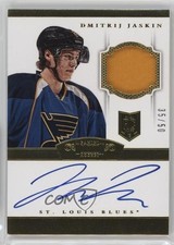 2013-14 Panini Dominion Rookie Gold /50 Dmitrij Jaskin #182 Patch Auto 5w0