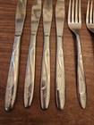 14 Pc Vintage Americana Star Stainless Mid-Mod Flatware — photo 4