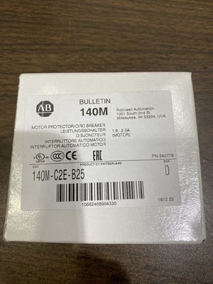 New AB 140M-C2E-B25 New Factory Sealed New in Box Free Shipping PLC