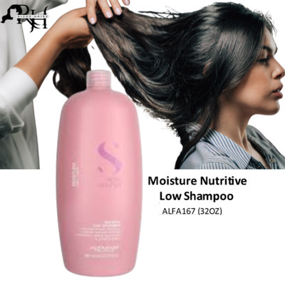 Champú Semi di Lino sin sulfatos para cabello seco El champú hidratante profesio