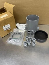 Thomas & Betts 68 P Non Metallic Floor Box Kit For Concrete Floor Electrical New