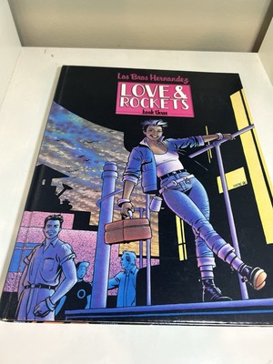 Love & Rockets Book Three Hardcover Los Bros Hernandez 1987 Signed 1063 Of 1200