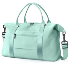 Travel Duffle Bag, Waterproof Weekender Bag Carry On Tote Bags for Women, Tra...