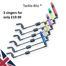 3 pc Set Bite Indicator Swingers bobbins Carp fishing TJR Tackle
