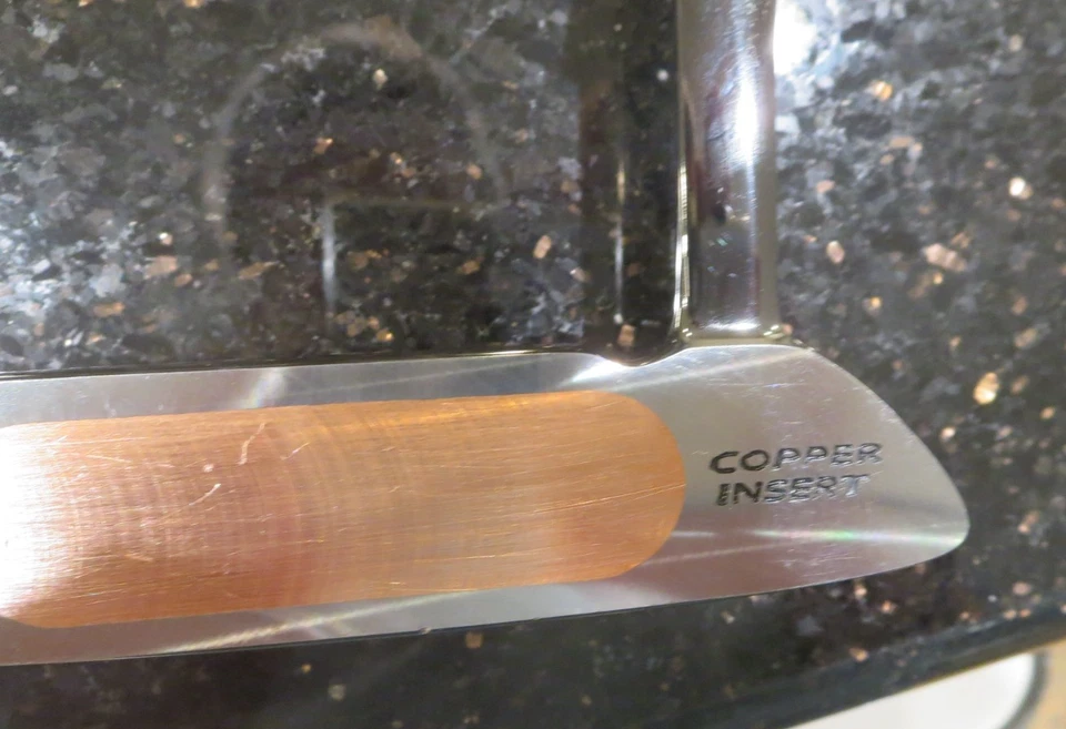 W@W  Wilson Fat Shaft CI12 Copper Insert Blade Putter RH Lamkin Paddle Grip 35" - Image 2 of 4