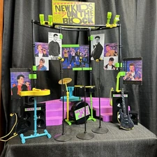 1990 Official New Kids On The Block Stage Hasbro Complete W Original Box! VINT