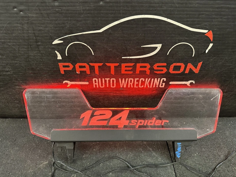 17-20 FIAT 124 SPIDER PARABRISAS DEFLECTOR LUZ TRANSPARENTE 124SPIDER Foto 2 de 4