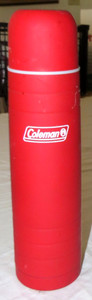 Coleman Red Insulated Tumbler Flask - 32 oz Capacity