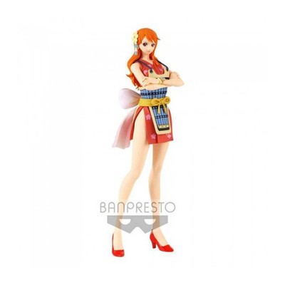 One Piece Glitter&Glamours Nami Wanokuni Style Ii(Red)Ver.A 10' Figure [Bp]