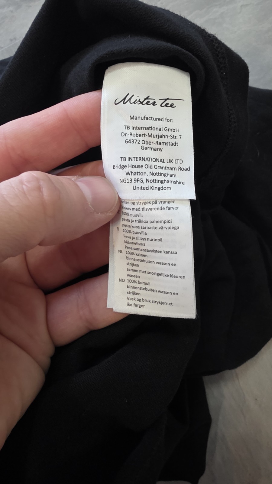 Mister Tee NBA Michael Jordan T Shirt Mens Size M Black Graphic Print Basketball thumbnail 7