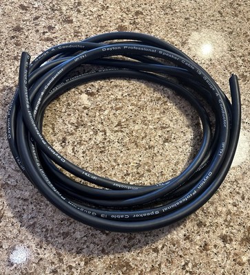 Dayton Audio Professional 13 AWG 4-Conductor Speaker Cable   21 Ft Bulk Cable