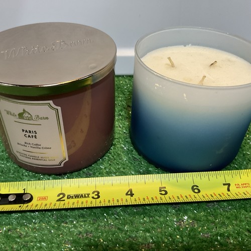 New Bath & Body Works White Barn Paris Café 3 Wick Candle 14.5oz + Bonus Candle - Picture 15 of 15