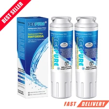 2 pack Replacement for Whirlpool Filter 4, Everydrop EDR4RXD1, FMM-2 Maytag