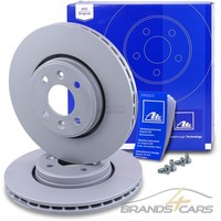 ATE 2X Bremsscheibe Ø280 Vorne FÜR Renault Clio Megane Scenic Dacia Lodgy Dokker