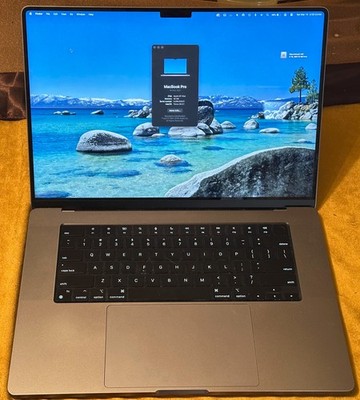 2021 MacBook Pro 16''  M1 Max 32GB 2TB  - Space Grey - Good