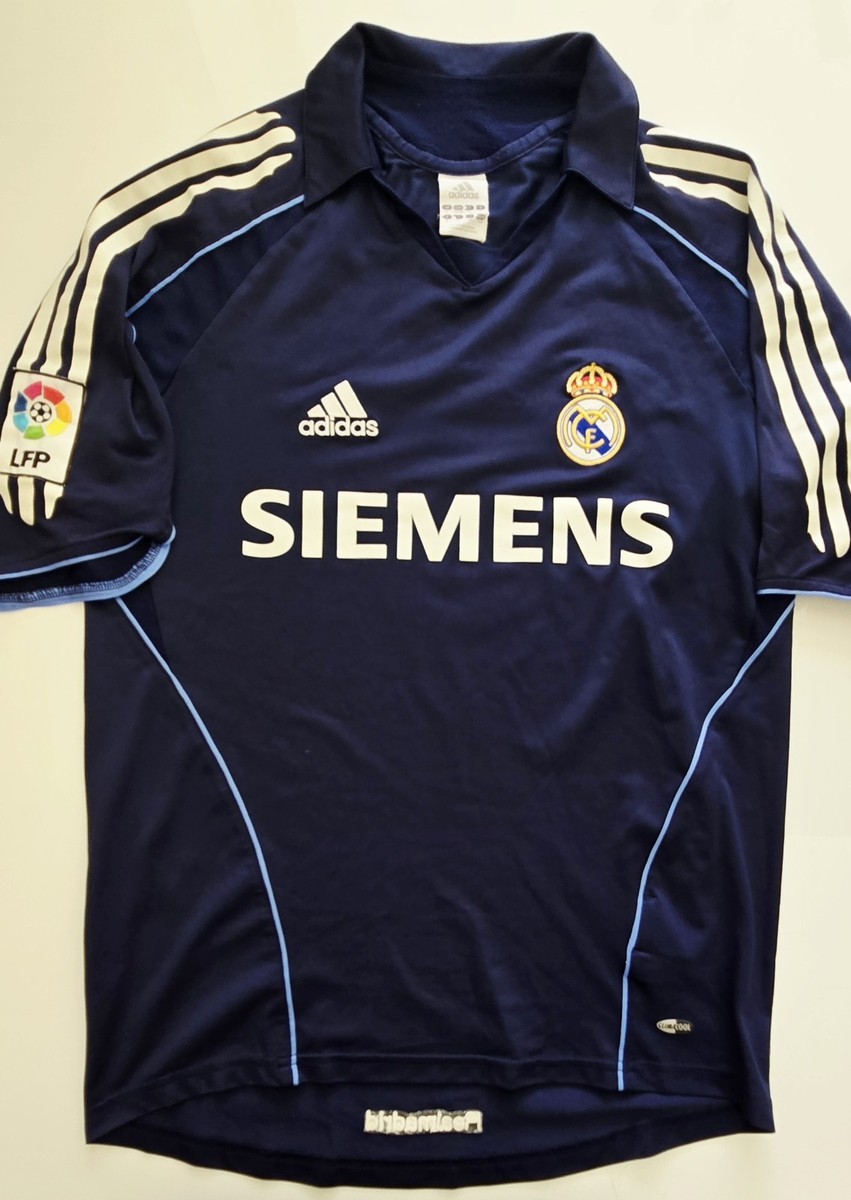 2005/06 ADIDAS REAL MADRID #9 RONALDO AWAY FOOTBALL SHIRT JERSEY