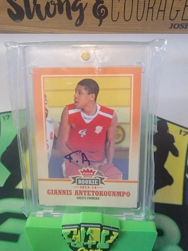 2013 Fleer Retro Giannis Antetokounmpo AUTO Autograph RC Rookie Mint Condition