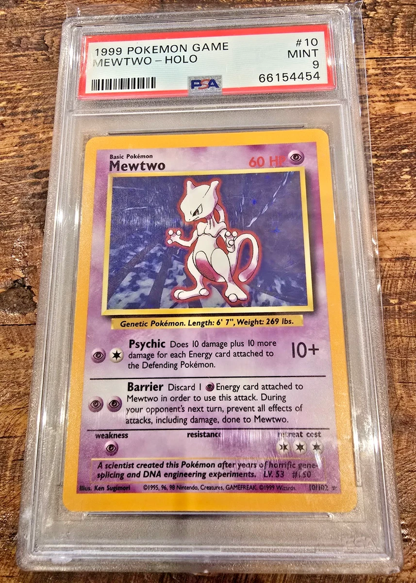 Mewtwo Pokmon TCG Individual Trading Card Games Base Set in English for  sale | eBay