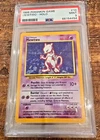 1999 Pokémon TCG Mewtwo Base Set Holo Unlimited Rare Card 10/102 PSA 9 10 Mint