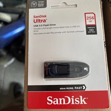 SanDisk 256GB Ultra USB 3.0 Flash Drive SDCZ48-256G-AW46 Brand New Sealed