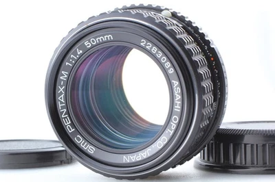 [NEUF] Objectif standard SMC PENTAX-M 50mm F1.4 MF monture K testé au JAPON - Photo 1/4