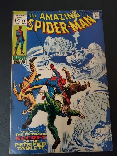 Amazing Spider-Man 74 FN / (1969)  / Last 12 cent issue