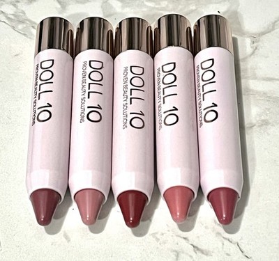 5 Doll 10 Lip Crayon - Self Love, I Can, Let Go, Cherry On Top, Breakfast In Bed