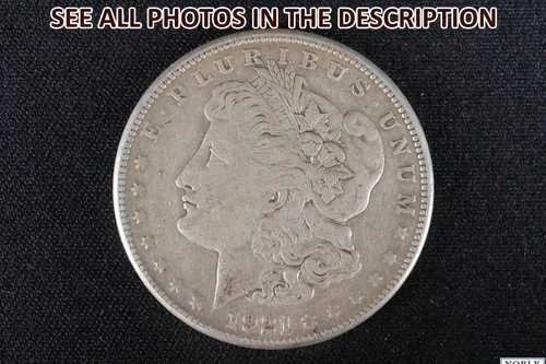 NobleSpirit Desirable 1921 S Morgan Silver Dollar VF Very Fine