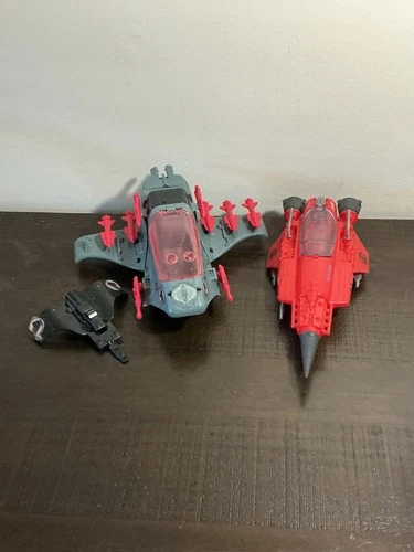 Vintage G.I. Joe C obra Searay And Stellar Stiletto Jet Incomplete
