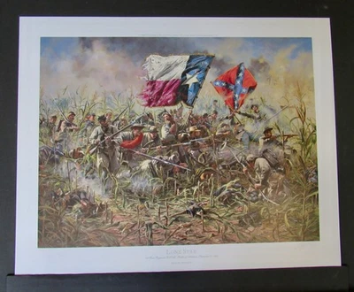 Don Troiani - LONE STAR - Civil War Print - UNFRAMED - MINT - Very Rare - Image 1 of 4