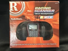 Radio Shack Pro-84 Racing Scanner With Headset.