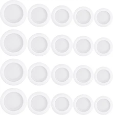 Grevosea 20 Pieces Piggy Bank Plug, Saving Box Plug White Piggy Bank Stopper