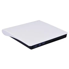 663 External USB 3.0 CD DVD DVD Burner for Laptop White