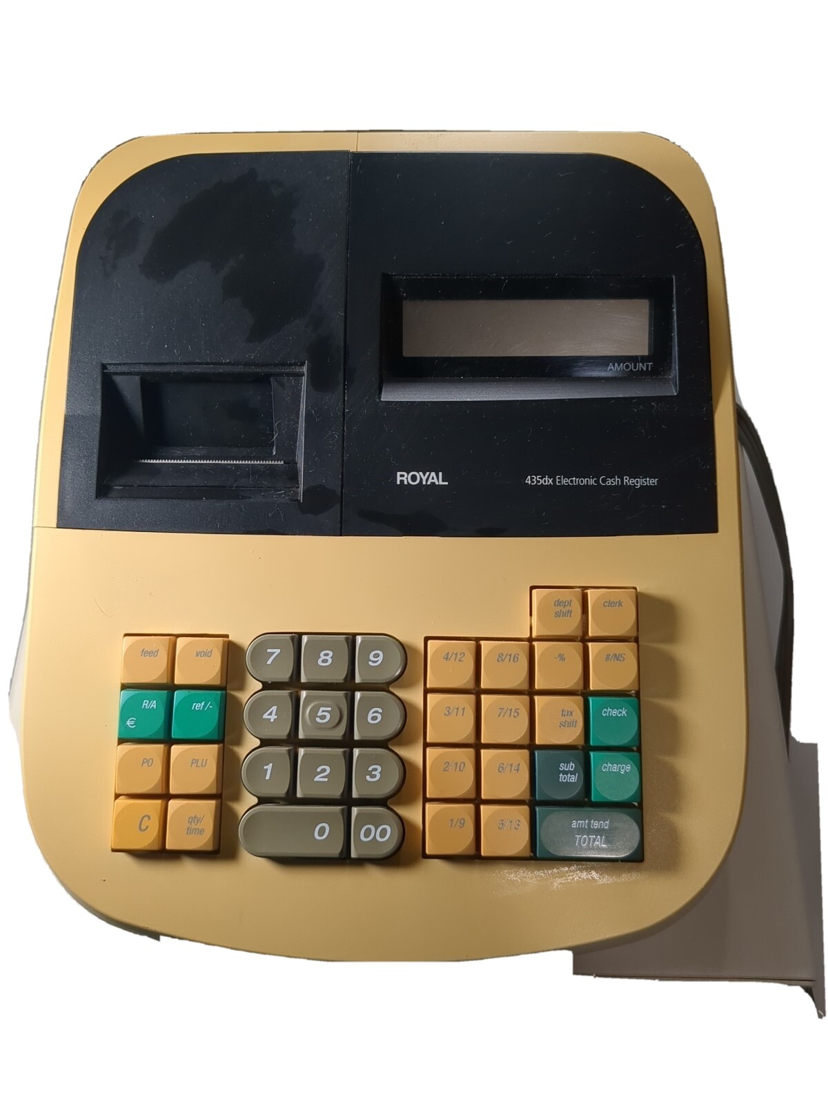 Royal 435DX Electronic Cash Register with Key And Instructions Tested