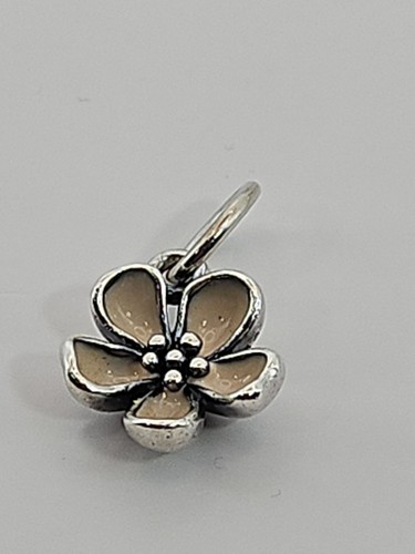 Authentic Pandora CHERRY BLOSSOM Pink Enamel Pendant #390347EN40 - Picture 3 of 5