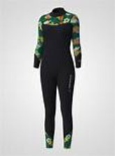 Hevto Wetsuits Floral Hawaiian 3mm Neoprene Full Length size S