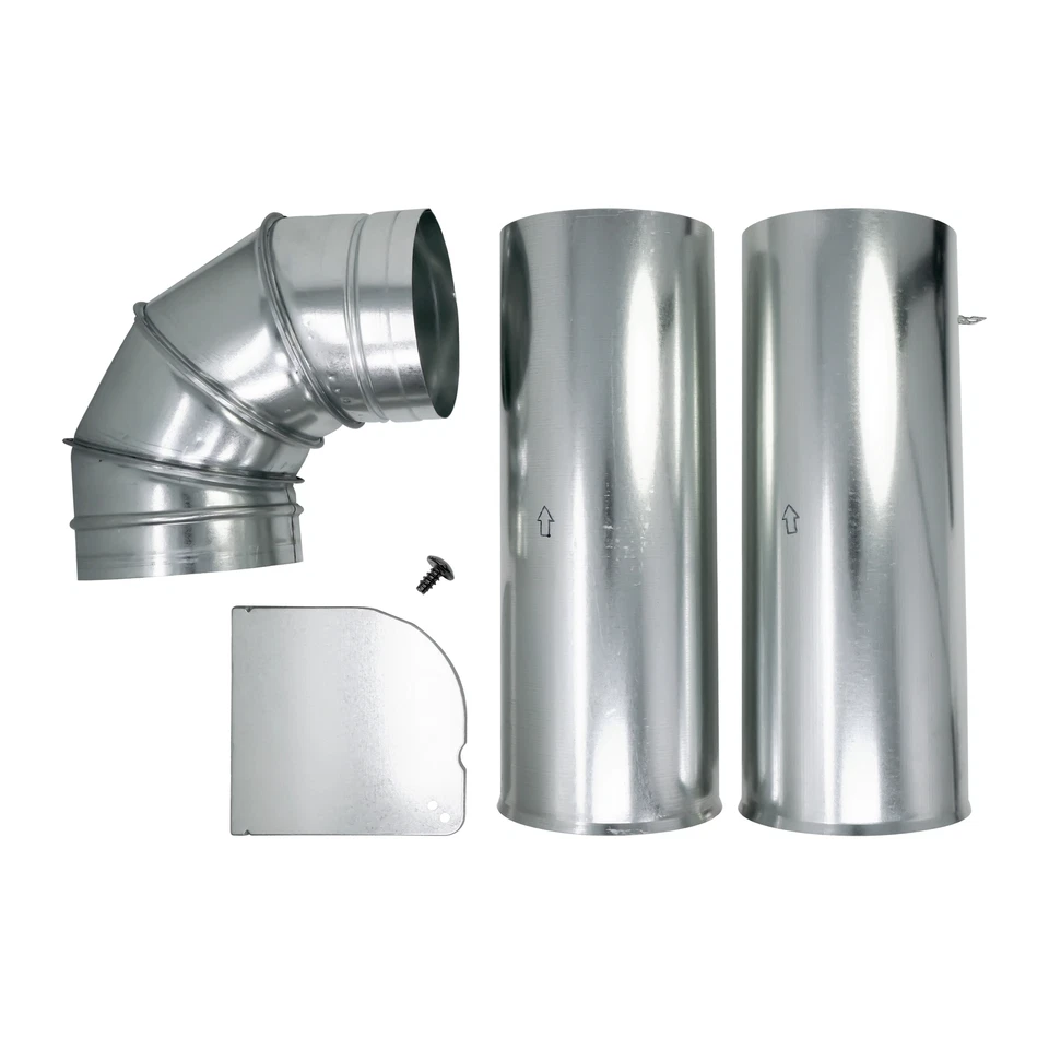 Kit de ventilación lateral para secadora OEM GE WE25X10015 1032658 AH960249 EA960249 PS960249 Foto 2 de 4